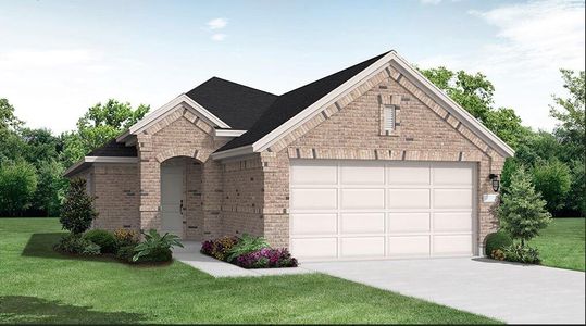 New construction Single-Family house 28817 Window View Dr, New Caney, TX 77357 Leona- photo 0