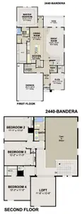 New construction Single-Family house 2213 Seabream Dr, San Antonio, TX 78253 plan Bandera - image