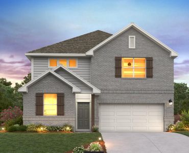 New construction Single-Family house 723 Palo Brea Loop, Hutto, TX 78634 Colton Homeplan- photo 0