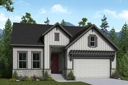 New construction Single-Family house 17170 Alsike Clover Ct, Monument, CO 80132 plan The Windom - image