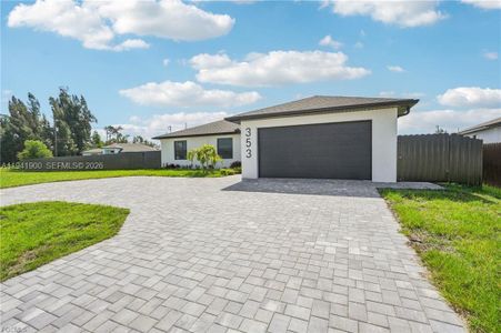 New construction Single-Family house 353 El Dorado Blvd S, Cape Coral, FL 33991 - image
