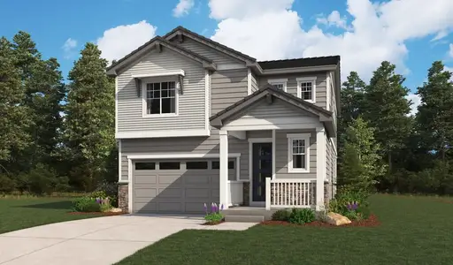 New construction Single-Family house 9124 Hayden Peak St, Englewood, CO 80112 plan Liesel - image