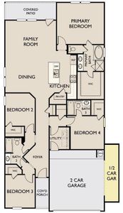 The Hamilton Floor plan