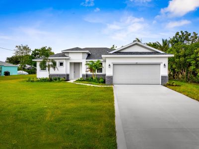 New construction Single-Family house 2433 Sw Hinchman St, Port St. Lucie, FL 34984 - image