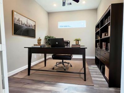 New construction Single-Family house 1218 Hidden Oaks Dr, Tomball, TX 77375 Portico- photo 4 4