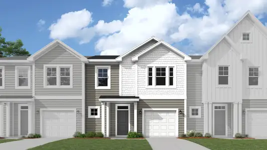 New construction Townhouse house 343 Sandridgebury Dr, Little River, SC 29566 plan Fontana - image