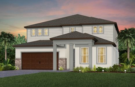 New construction Single-Family house 33355 Barnebrook Dr, Wesley Chapel, FL 33545 plan Serena - image