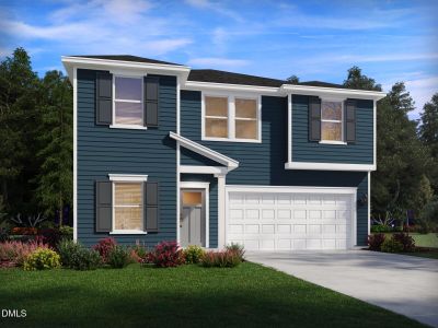 New construction Single-Family house 5959 Fallowfield Ln, Raleigh, NC 27616 plan Adams - image