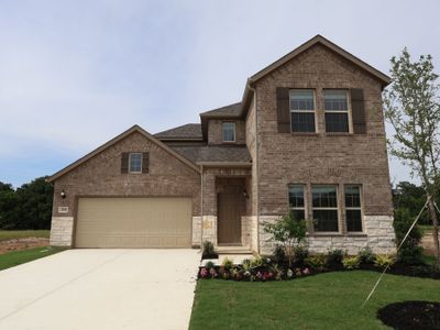 New construction Single-Family house 3205 Royal Forest Dr, Denton, TX 76208 plan Livingston - 40' Smart Series - image