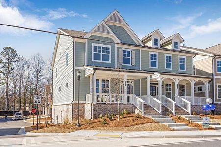 New construction Townhouse house 164 Palm St, Holly Springs, GA 30115 - image