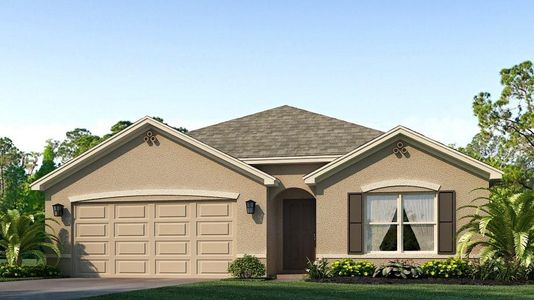 New construction Single-Family house 12068 Mountain Island Trl, Parrish, FL 34219 plan Cali - image