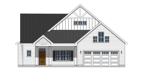 New construction Single-Family house 3213 Honeysuckle Dr, Winterville, NC 28590 plan Sienna - image