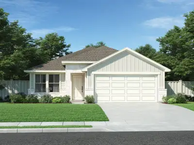 New construction Single-Family house 110 Pico St, Hutto, TX 78634 plan The Braman (810) - image