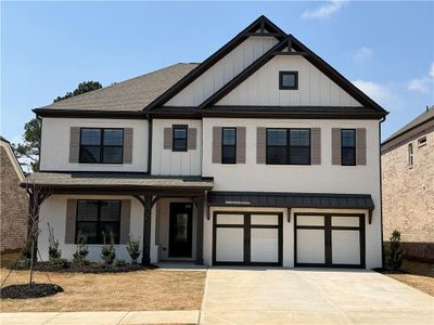 New construction Single-Family house 662 Secret Garden Ln, Dacula, GA 30019 plan Camelot - image