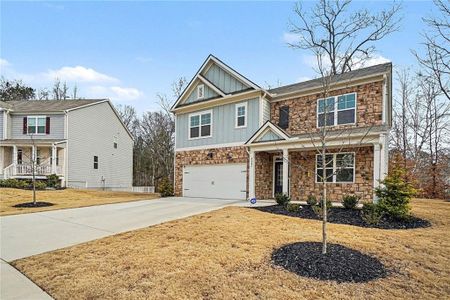 New construction Single-Family house 4882 Golden Finch Ln Sw, Powder Springs, GA 30127 - image