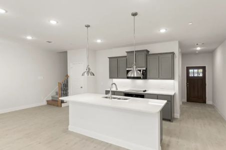 New construction Townhouse house 2634 Copper Breaks St, Dallas, TX 75228 plan Opal - image