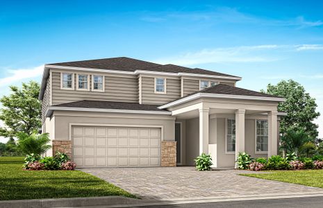 New construction Single-Family house 4597 Golden Birch, Horizon West, FL 34714 plan Serena - image