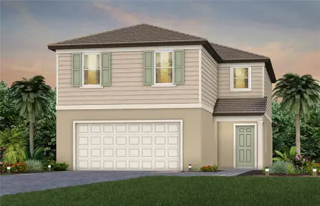New construction Single-Family house 11358 Meadow River Wy, Parrish, FL 34219 plan Talon - image