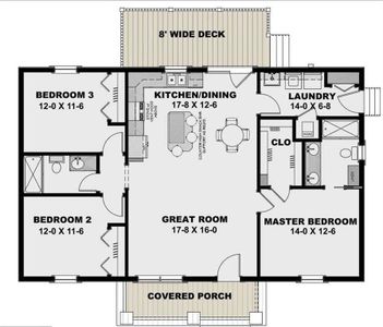 New construction Single-Family house 182 Arbacoochee Rd, Tallapoosa, GA 30176 - image