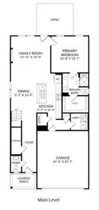 New construction Single-Family house 3280 Croftside Cmns, Powder Springs, GA 30127 plan The Yarmouth - image