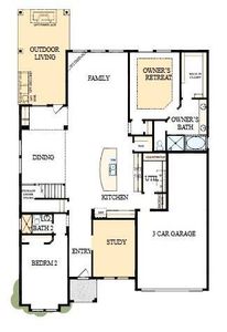 The success of a floor plan is the way you can move through it…You’ll be amazed at how well this home lives…We call it traffic patterns.