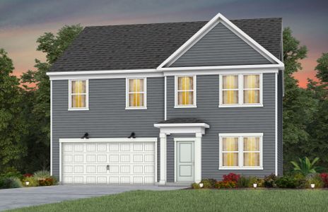 New construction Single-Family house 1244 Passion Ave Nw, Concord, NC 28027 plan Hampton - image