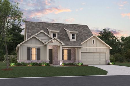 New construction Single-Family house 8110 Onion Patch, San Antonio, TX 78263 plan Nolan - image