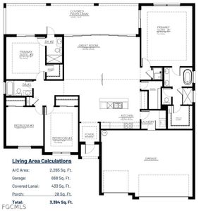New construction Single-Family house 1220 Se 5Th Ter, Cape Coral, FL 33990 plan The Coral Haven - image 5
