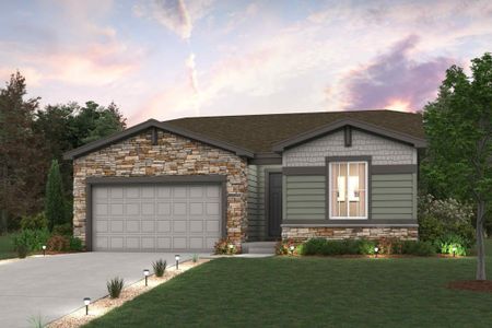 New construction Single-Family house 4411 Shivaree Street, Timnath, CO 80547 - photo 0