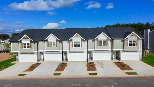 New construction Townhouse house 6326 Pine Ridge Pt, Lula, GA 30554 - image