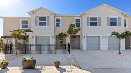 New construction Townhouse house 4060 Gold Dust Ln, Sarasota, FL 34243 plan Glen - image