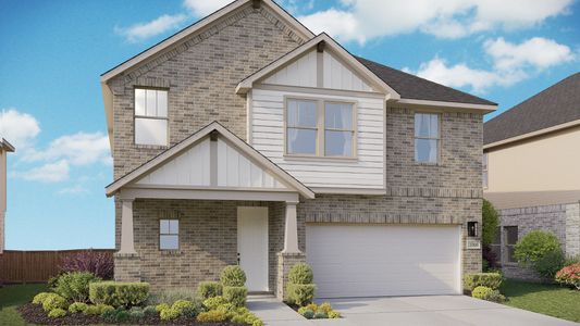 New construction Single-Family house Seguin, TX 78155 plan Maui - image