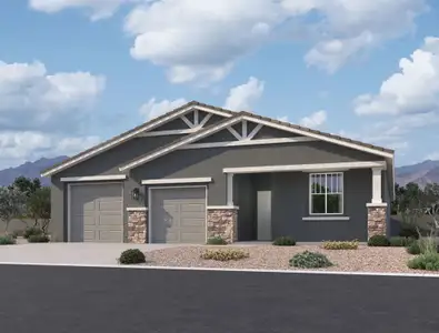 New construction Single-Family house 11713 N Orris Dr, Maricopa, AZ 85139 plan Opal - image