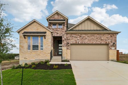 New construction Single-Family house 110 Cancho Hill Dr, Cedar Creek, TX 78602 plan Enfield - image