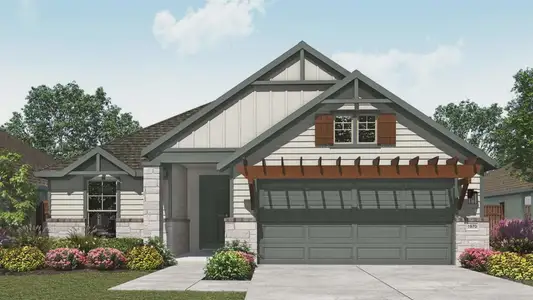 New construction Single-Family house 547 Selaura St, Rosenberg, TX 77471 plan Palm - image