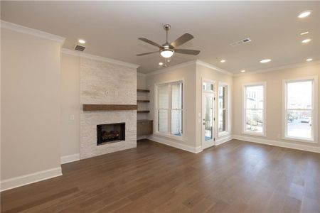 New construction Townhouse house 4480 Watervale Way, Unit 190, Peachtree Corners, GA 30092 The Chamberlain- photo 10 10