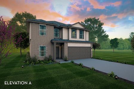 New construction Single-Family house 14102 Gingko Ct, Crosby, TX 77532 Trinity- photo 0