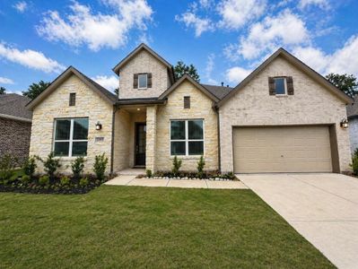 New construction Single-Family house 31015 Peony Place Dr, Fulshear, TX 77441 plan Denali - image