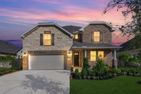 New construction Single-Family house 29447 Oaklawn View Dr, Waller, TX 77484 plan Omaha - image