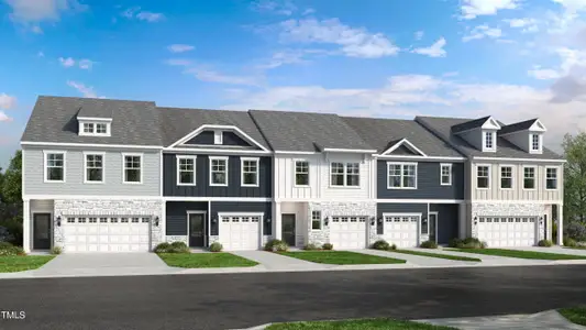 New construction Townhouse house 2718 Sammish Wy, Wake Forest, NC 27587 - image