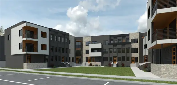 New construction Townhouse house 304 Golden Bell Ln, Fort Worth, TX 76107 - image