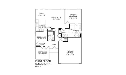 New construction Single-Family house 3900 Market Garden Dr, Greenville, NC 27833 plan Grand Bahama - image