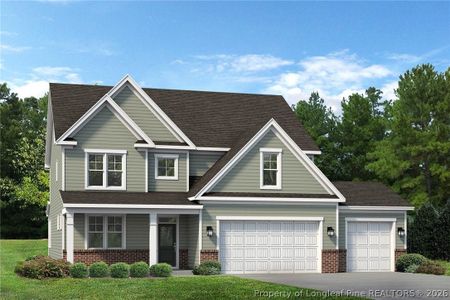 New construction Single-Family house 432 Copperleaf Dr, Fayetteville, NC 28311 plan Brooks - image
