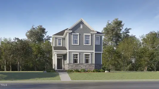 New construction Single-Family house 904 Siskin Rd, Knightdale, NC 27545 Waterbury- photo 0