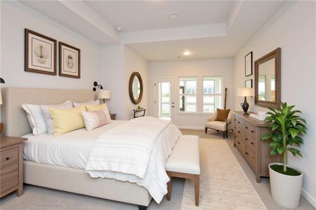 New construction Townhouse house 3706 Cheswolde Ave, Unit 96, Powder Springs, GA 30127 plan Savannah - image 8