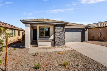 New construction Single-Family house 37566 W San Clemente Street, Maricopa, AZ 85138 Pinehurst- photo 0