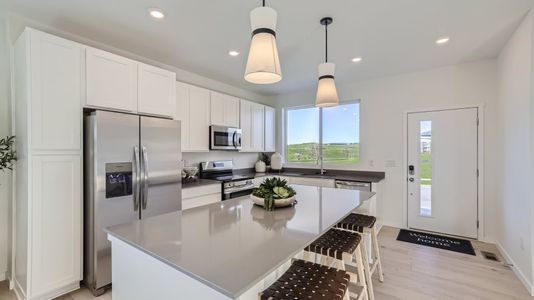 New construction Townhouse house 6562 Arbor Blvd E, Unit 1, Thornton, CO 80602 Plan 306- photo 4 4