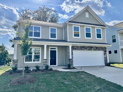 New construction Single-Family house 672 Columbus Cir, Simpsonville, SC 29680 plan Wilmington - image