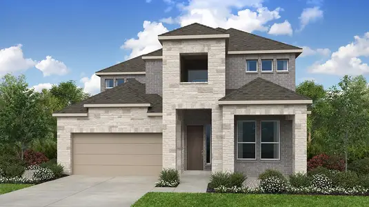 New construction Single-Family house Dripping Springs, TX 78620 plan Windsor - image