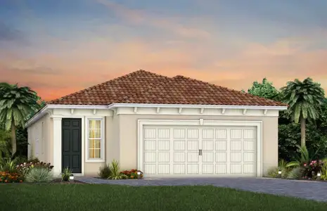 New construction Single-Family house 3482 Guava Palms Ct, Melbourne, FL 32940 plan Hallmark - image